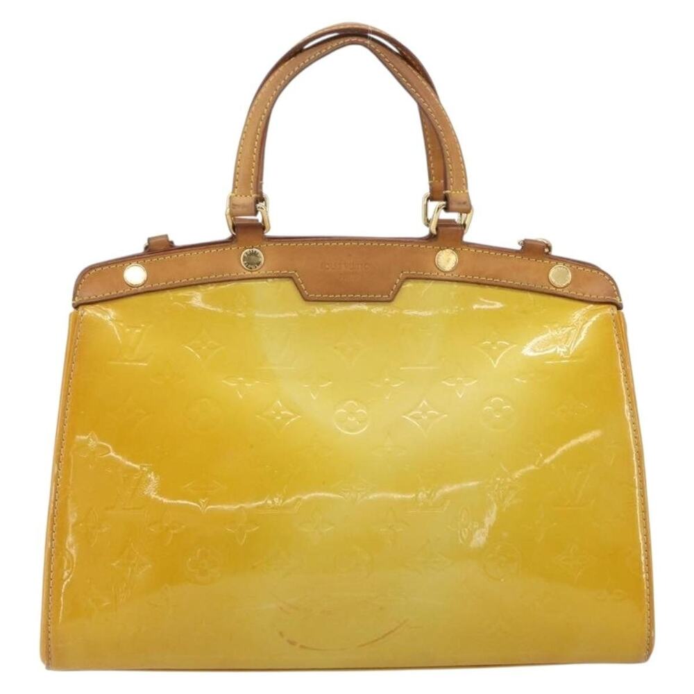 Louis Vuitton Monogram Vernis Blair MM Handbag Brown